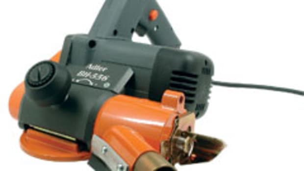 The Adler BH-556 Edge Lipping Planer, available from Hoffman Machine Co.