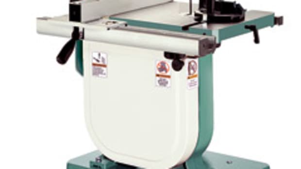 Grizzly's 14" deluxe band saw, model GO55LX.