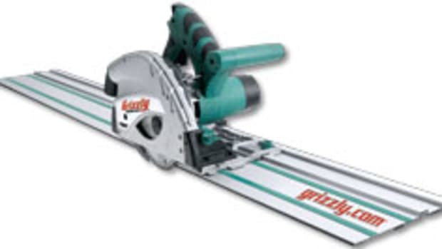 Grizzly's Track Saw with guide rail.