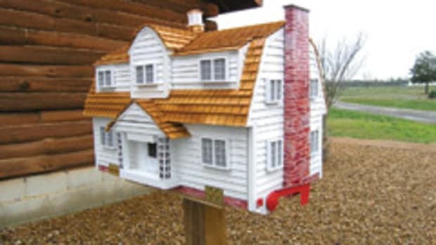 Custom mailboxes are big sellers for Morgan Home Accents.