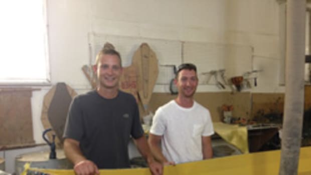 Justin and Ian Martin, owners of Adirondack Guideboat.