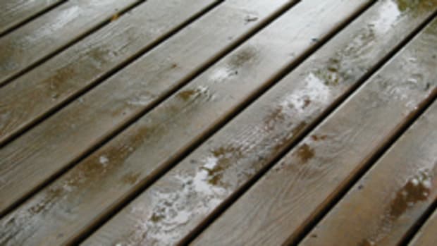 A goal of a good-quality coating is to block water from getting to the wood for as long as possible.