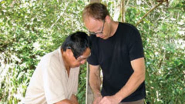 Boggs also teaches in the Puruvian Amazon.
