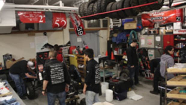 More than 50 students from McGill University in Montreal used tooling donated by Vortex Tool Co. to build their team's Baja race car.