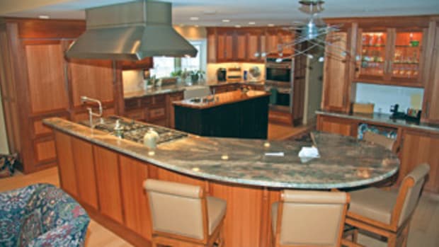 Custom Wood Designs builds kitchens for clients from Manhattan to Martha's Vineyard.