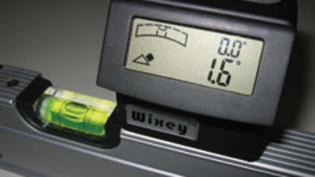 The Wixey Digital Angle Gauge with level, model WR365.