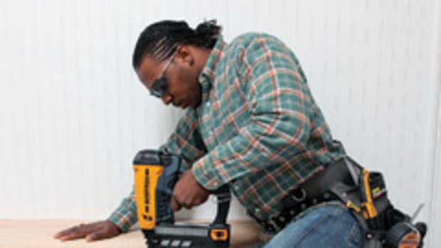 The new Bostitch cordless finish nailers are available in 15-, 16- and 18-gauge models.