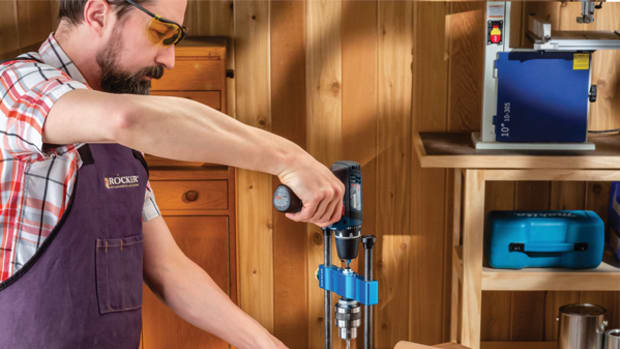 Rockler Woodworking & Hardware introduces drill guide and accessory