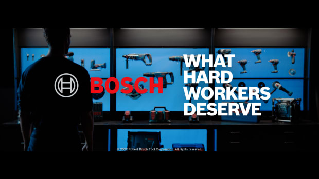 A) Bosch campaign logo