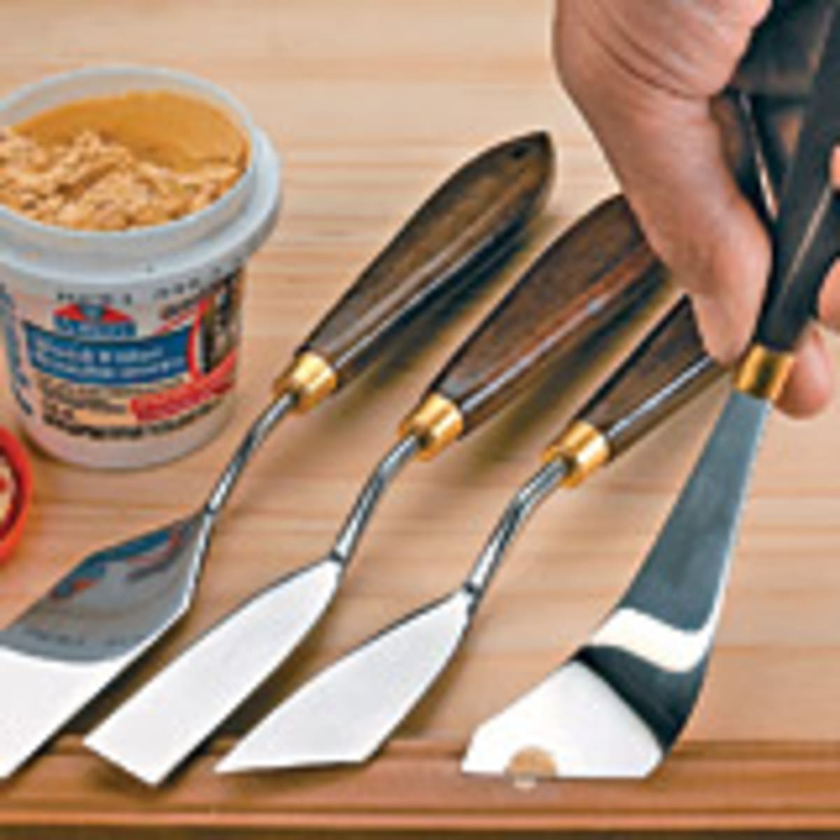 Palette Knives for Woodworkers - Lee Valley Tools