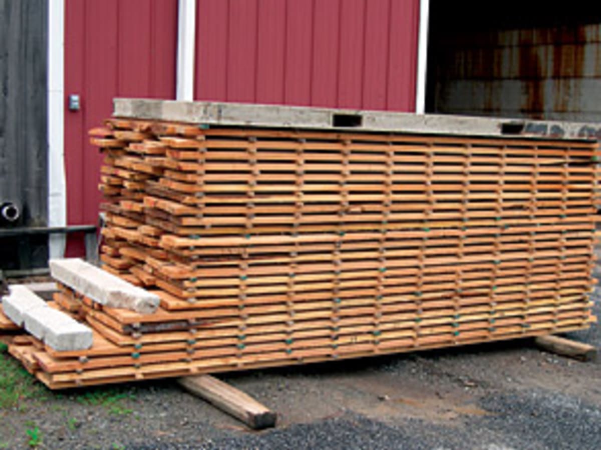 How Long Does Pine Lumber Take to Dry 