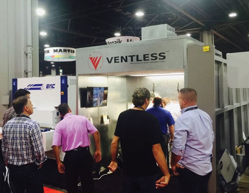 Ventless transforms spray booth technology - Woodshop News
