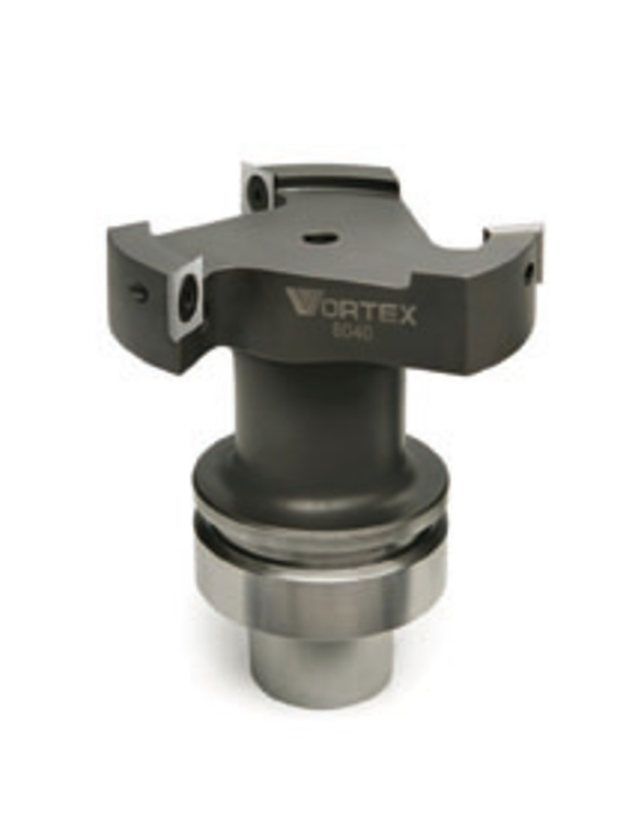 The Vortex spoilboard cutter with an integrated tool design (8000 series).