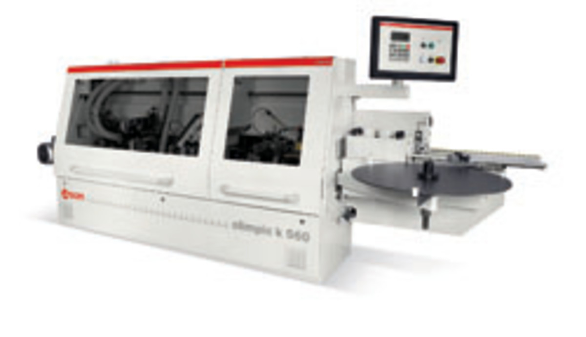 SCM's new Olimpic k560 is designed for customers that are looking for a reasonably prices machine that can run many different types of material at a fast pace.