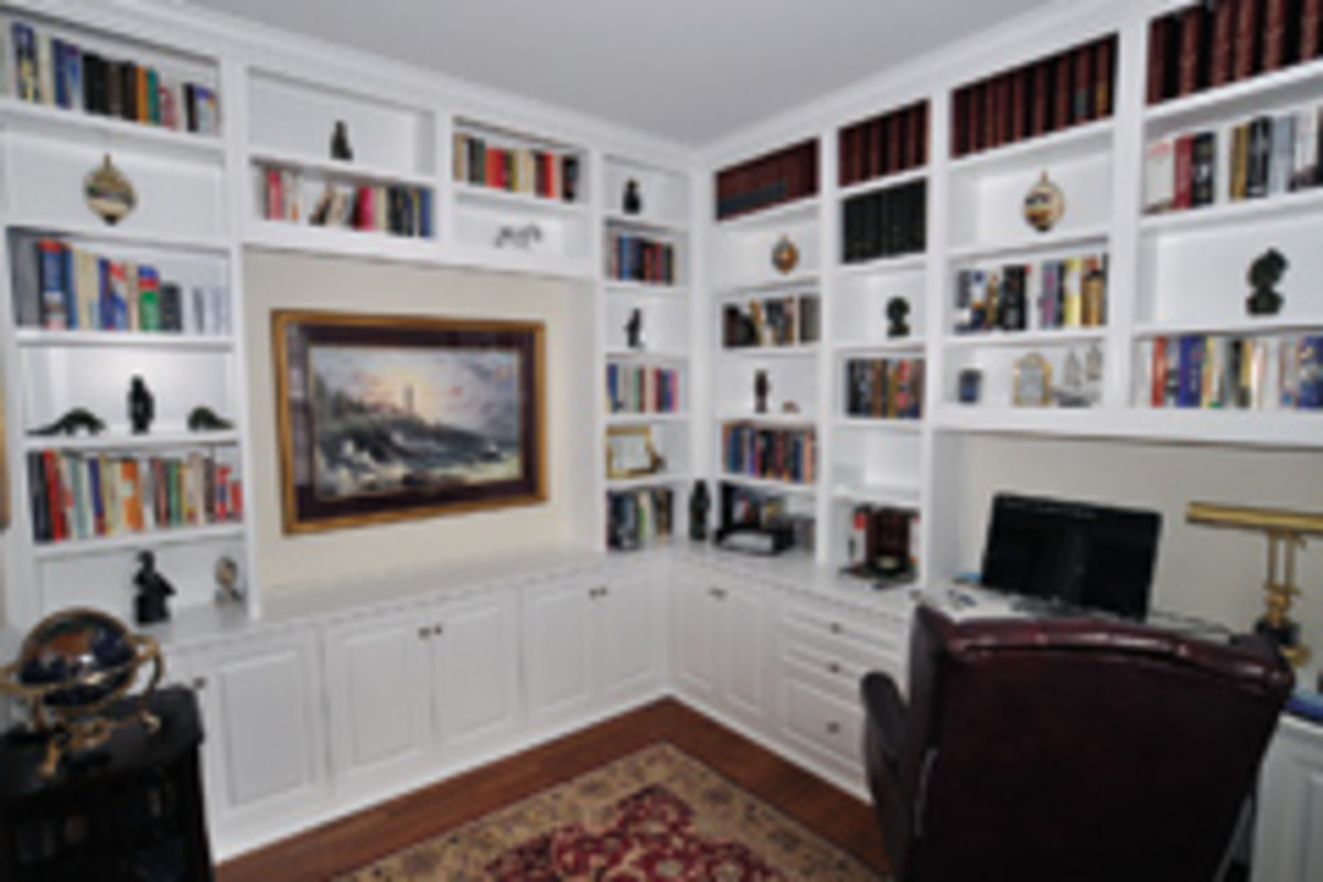 Built-ins are a popular choice at Contemporary Woodcrafts.