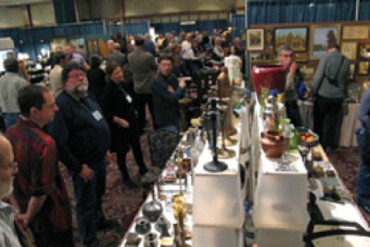 Arts and Crafts collectors, makers and dealers keep tradition alive at Johnson's annual conference in Asheville, N.C.