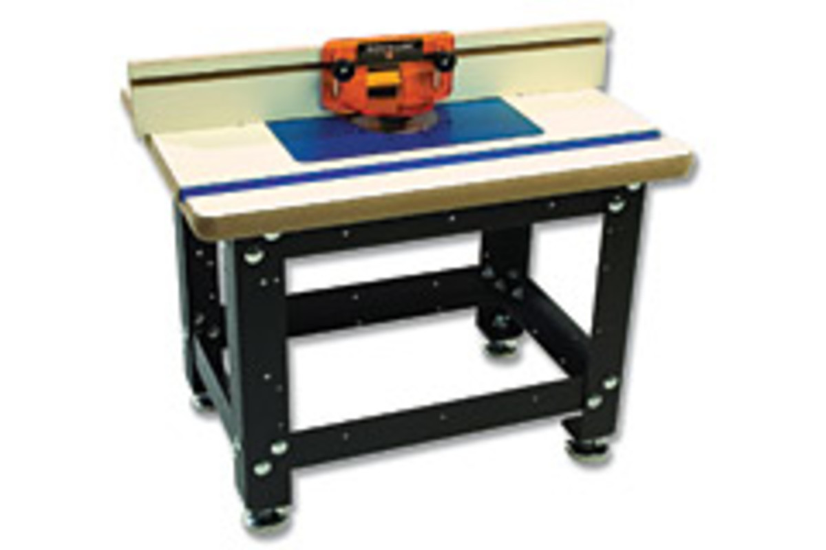 Portable router table - Woodshop News