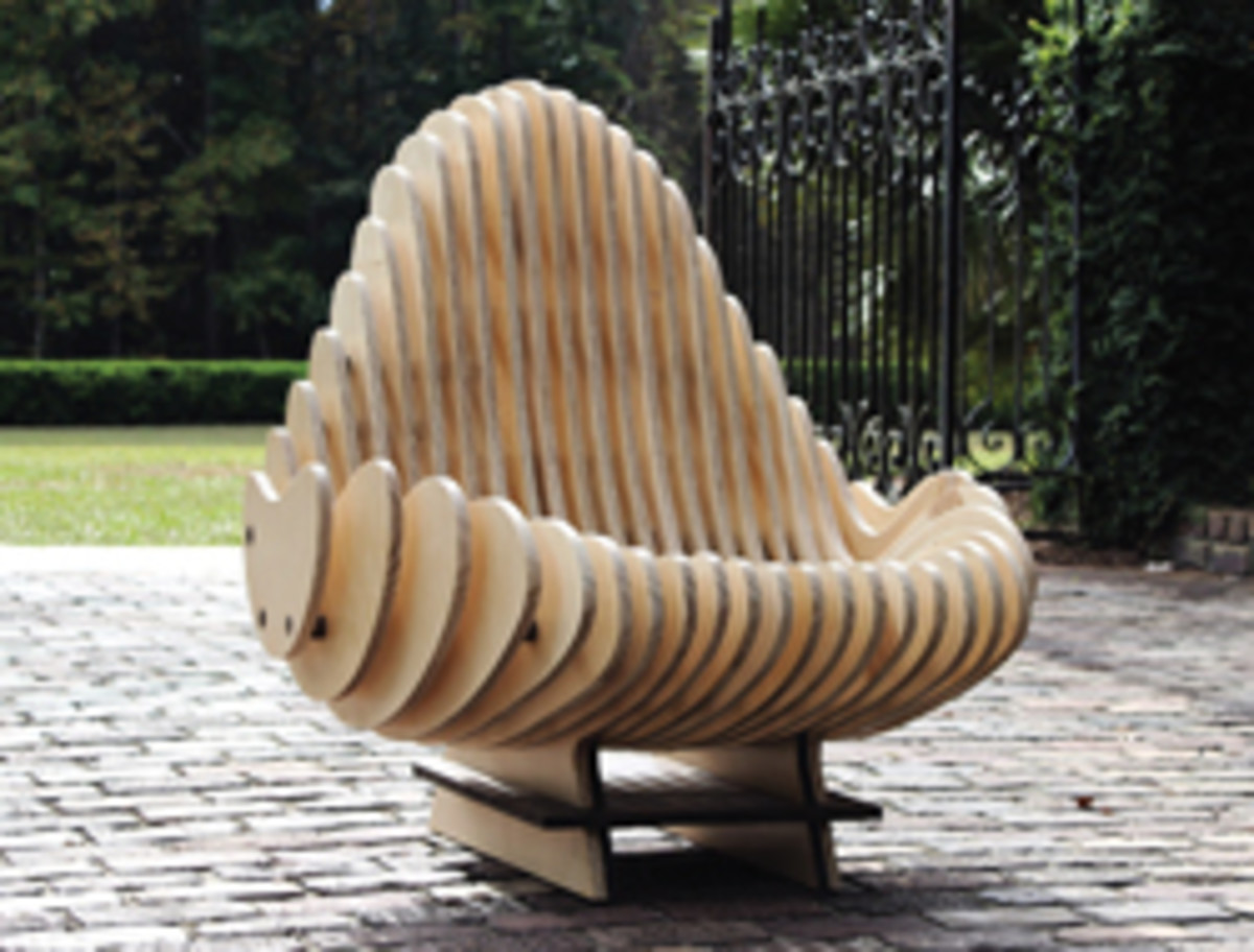 Nick O’Donnell’s “Terraform Chair.”