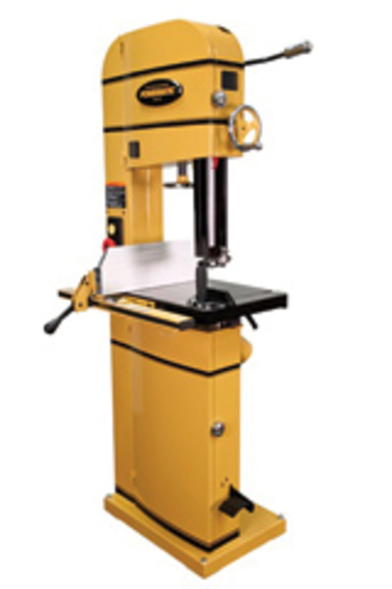 Powermatic's new 15-inch band saw, model PM 1500.
