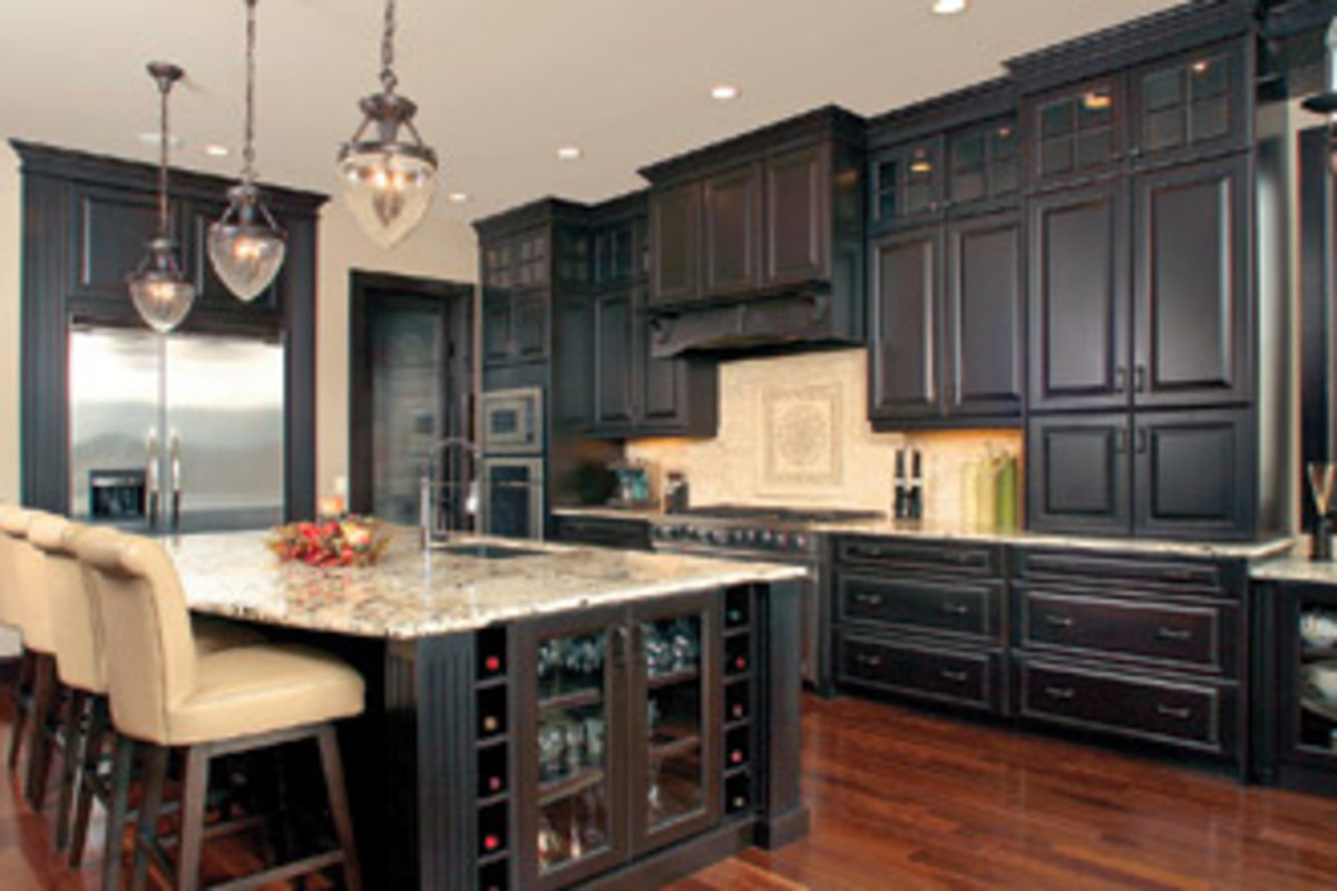 Darker finishes, such as espresso, have gained the lead for kitchen coatings. The recent NKBA survey indicates that dark natural finishes rose from 42 percent to 51 percent in consumer preferences during the last year.