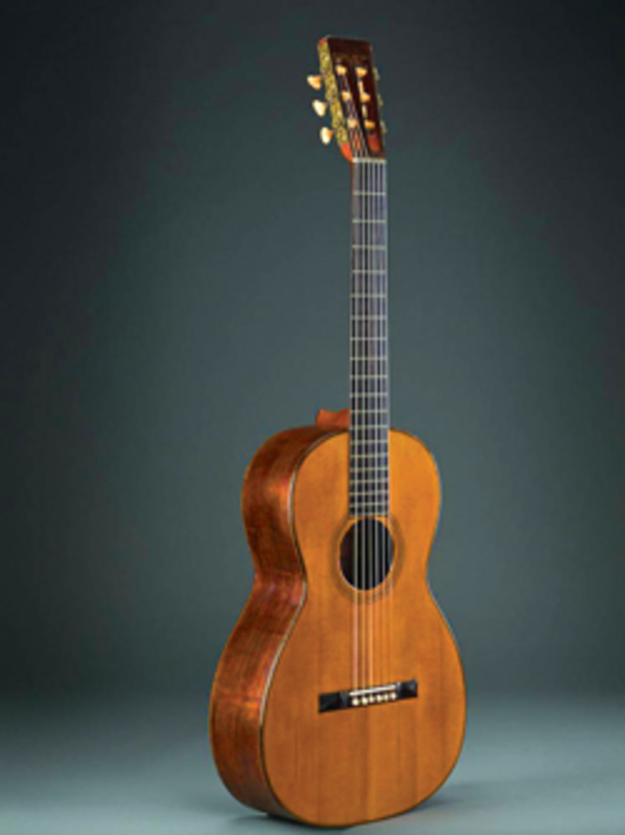 Th early American guitar exhibit at the Metropolitan Museum of Art in New York runs through Dec. 7.