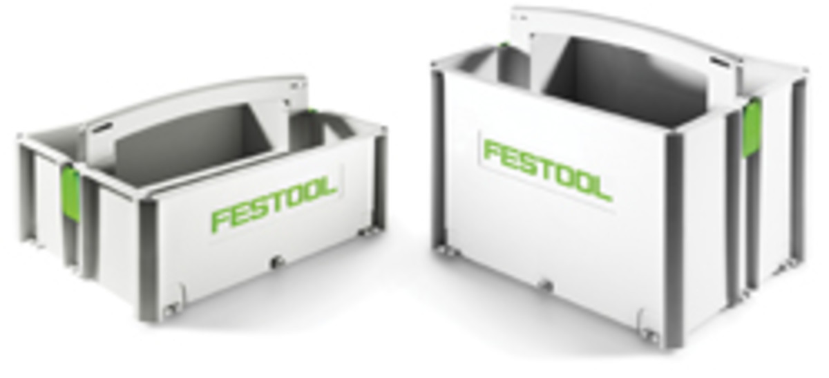 Festool's Sys-Toolbox is available in two sizes.
