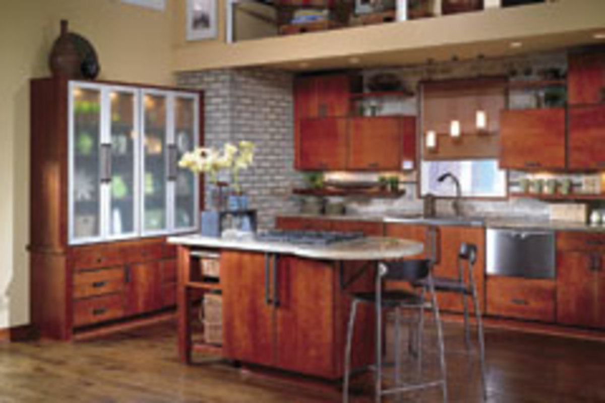 This maple kitchen with traditional-style cabinetry is in strong demand today, according to an NKBA design survey.