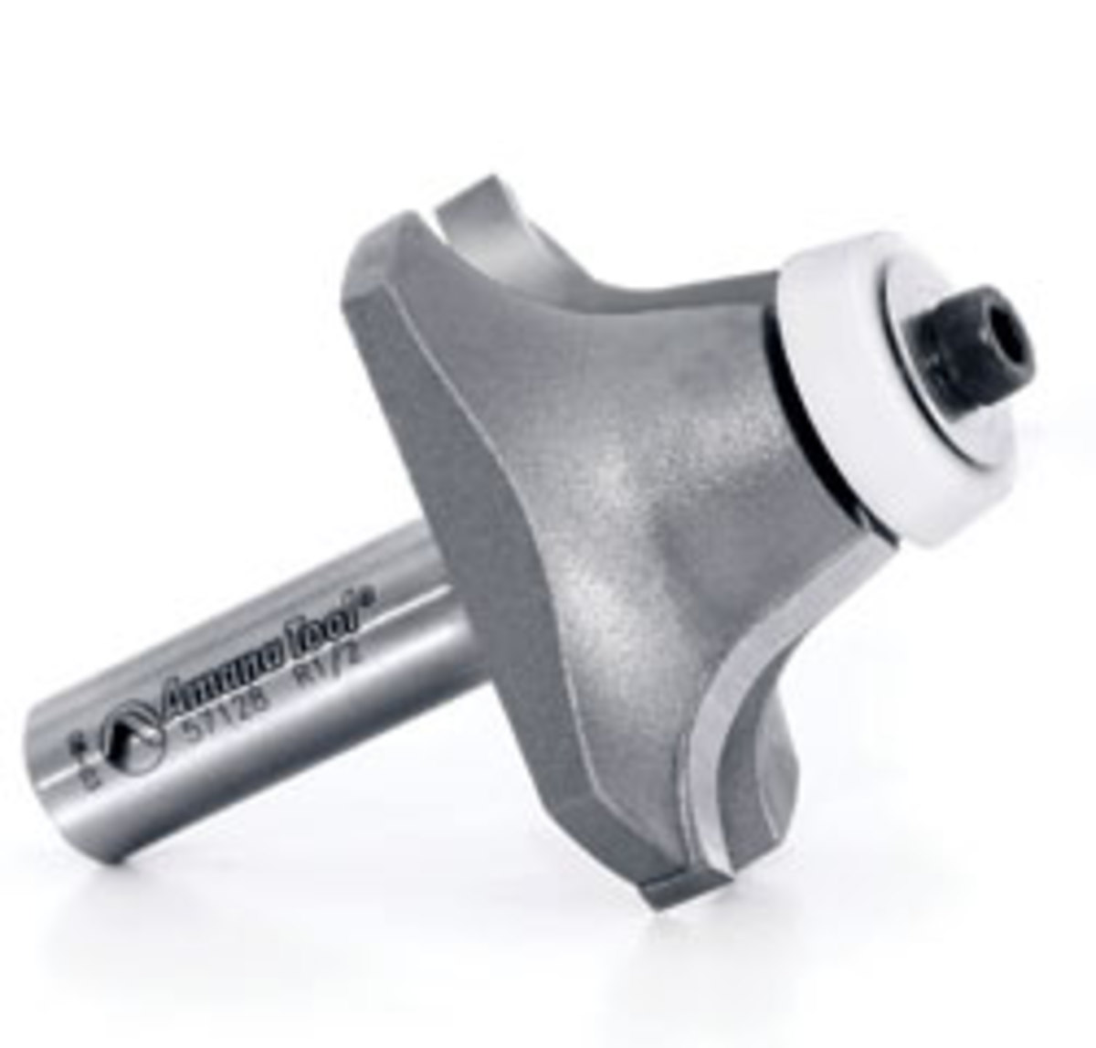 Amana Tool's undermount router bits include roundover, ogee and bevel profiles.