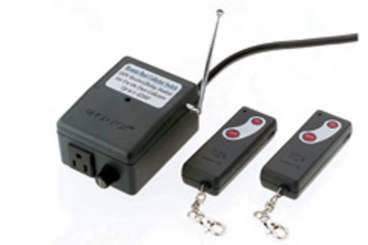 Shop Fox model D3038 and D3346 remote switches.