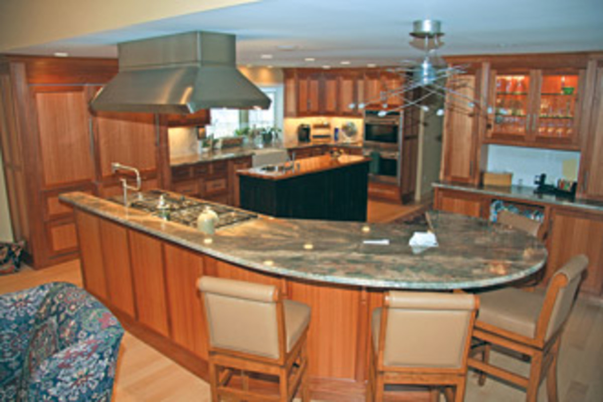 Custom Wood Designs builds kitchens for clients from Manhattan to Martha's Vineyard.
