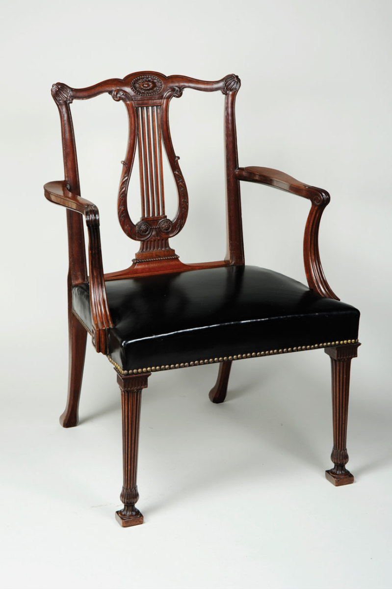 Thomas Chippendale’s Lyre back chair