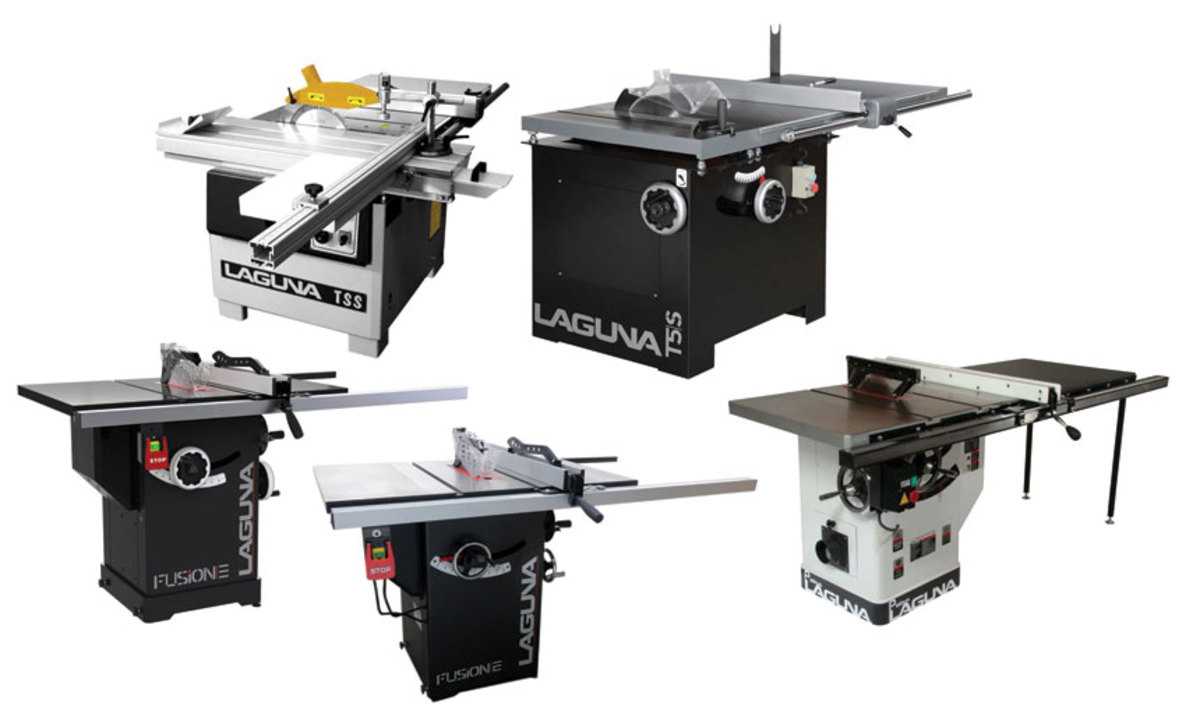 Laguna Tools carries an extensive line of Fusion table saws.