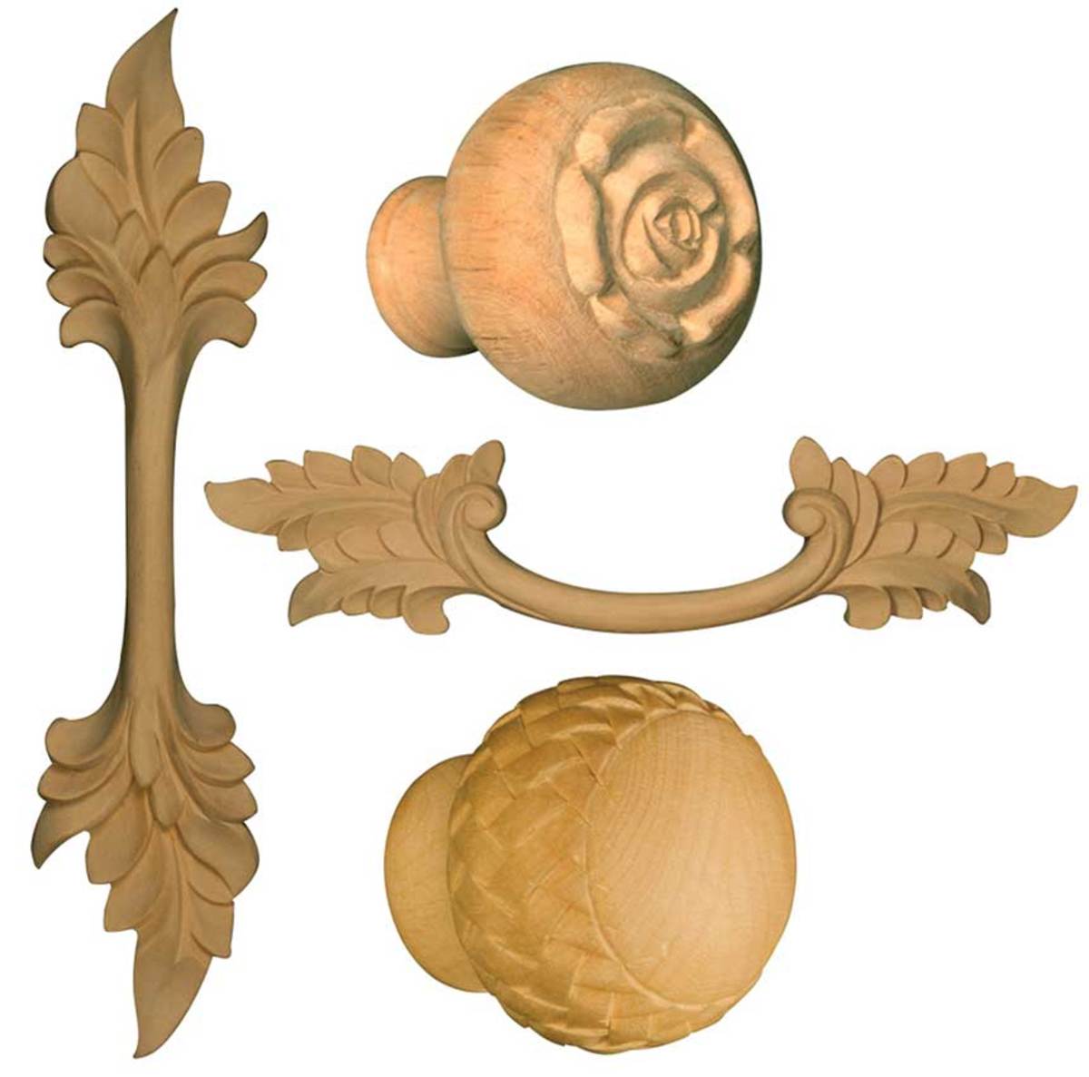 Decorative knobs and handles from Osborne.