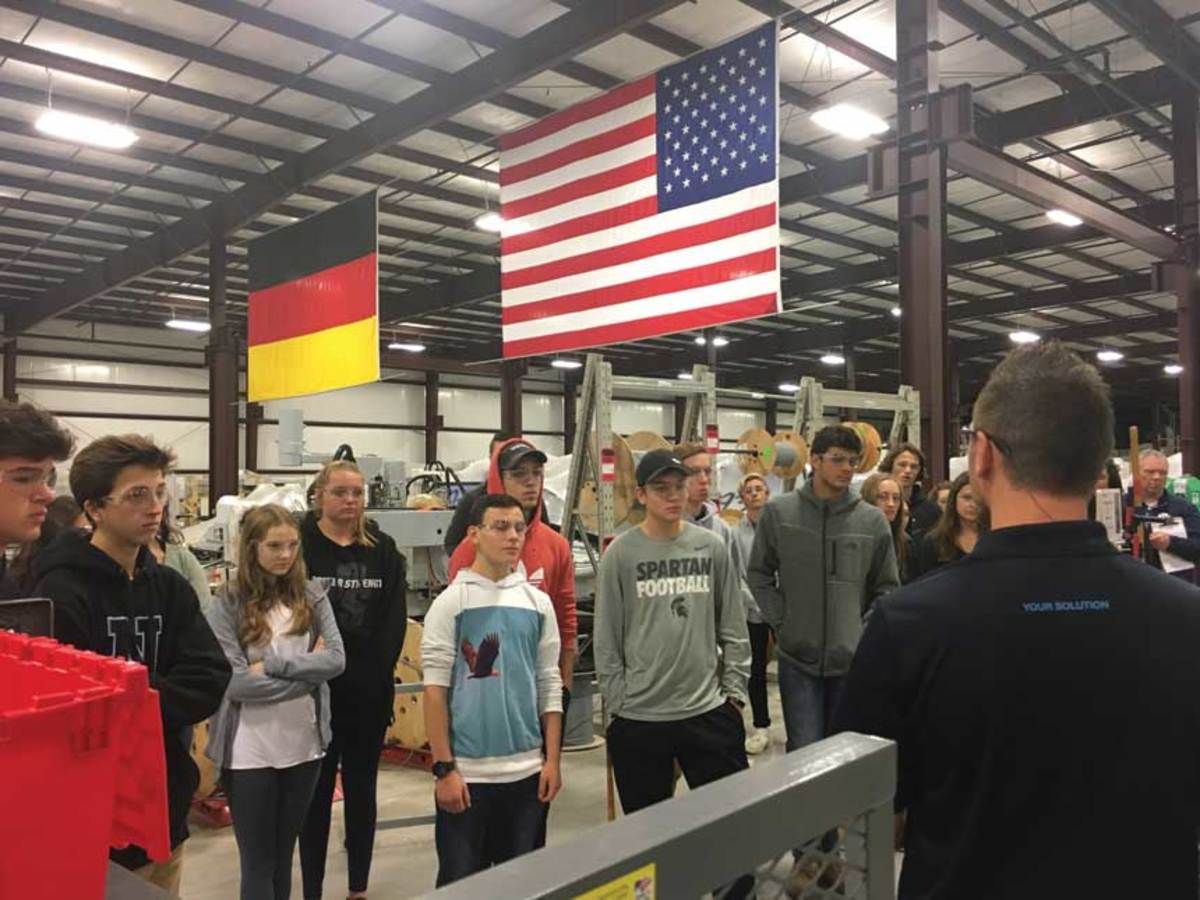 Over 100 local high school students participated in the manufacturing educational initiative offered by Stiles.