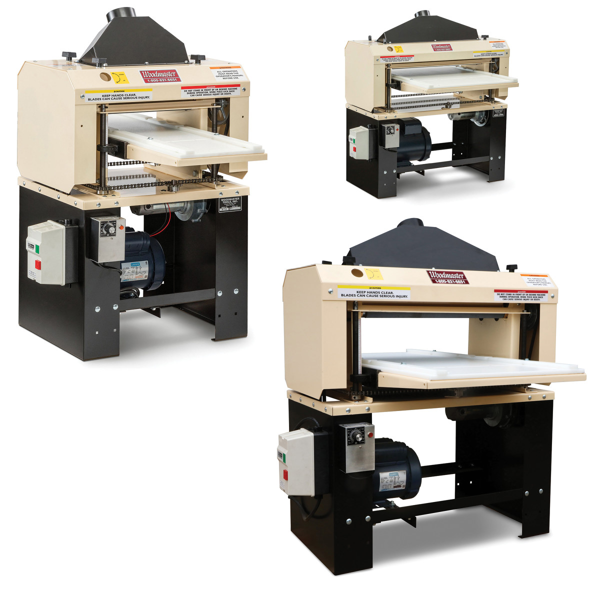  Four-function machines from Woodmaster Tools