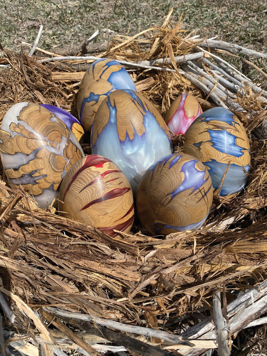 “A Nest of Dragon Eggs” by Tim Terras
