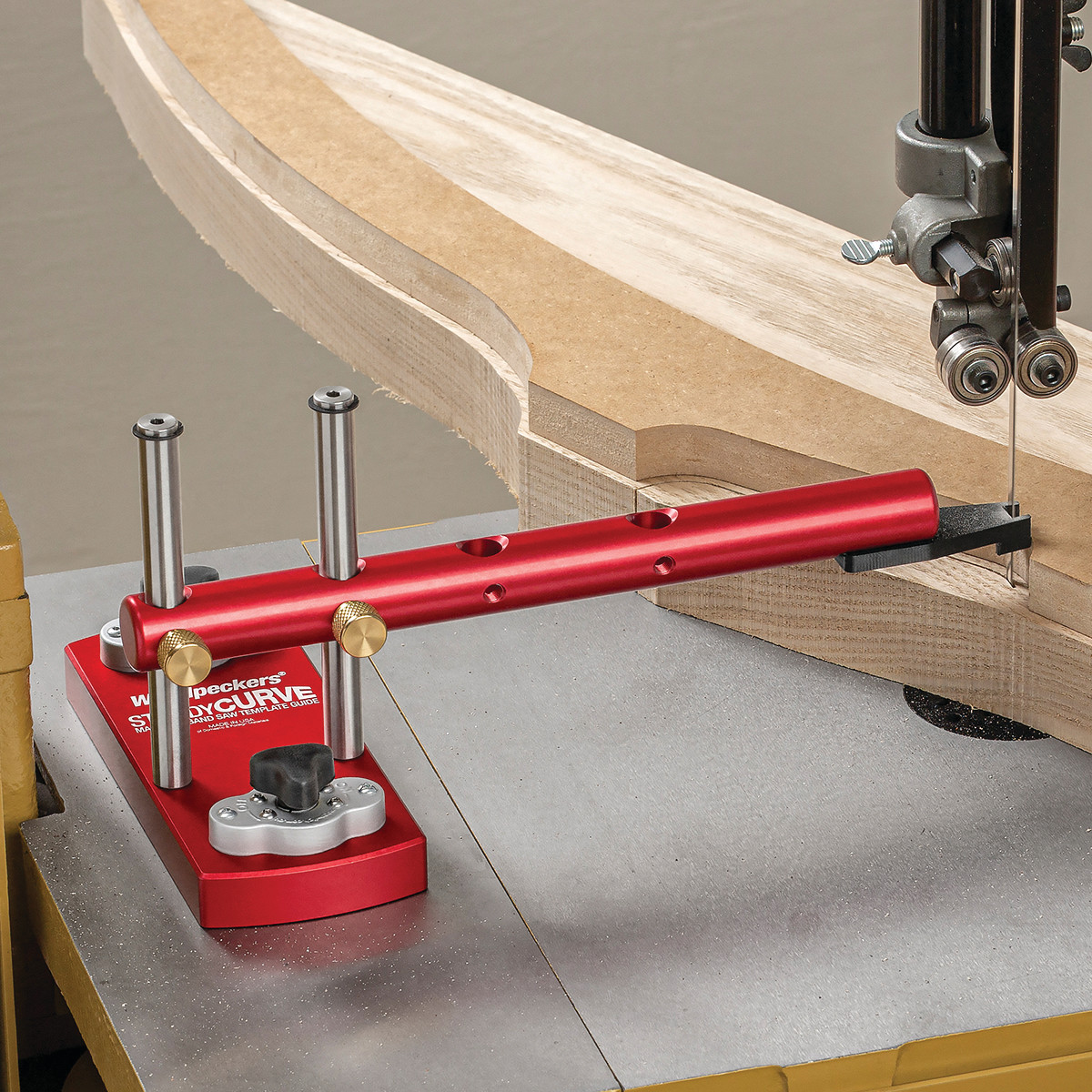Woodpeckers SteadyCurve Band Saw Template Guide