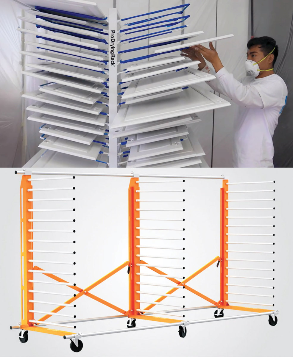 The Pro Drying Rack from PaintLine.

