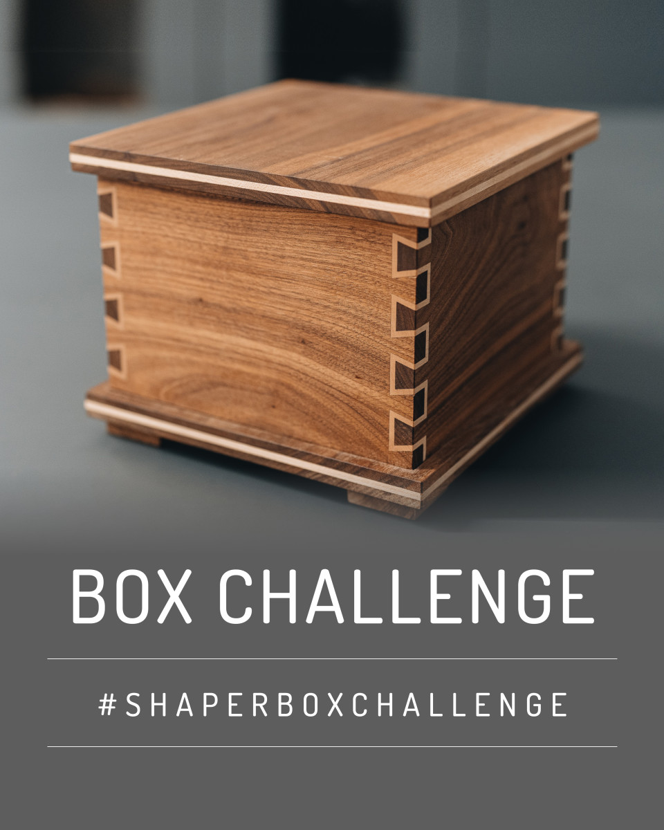 Made from bog oak, as the winner of the online Shaper Box Challenge, sponsored by Shaper Tools.