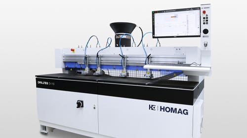 Stiles Adds New HOMAG CNC Drilling and Dowel Insertion Machine