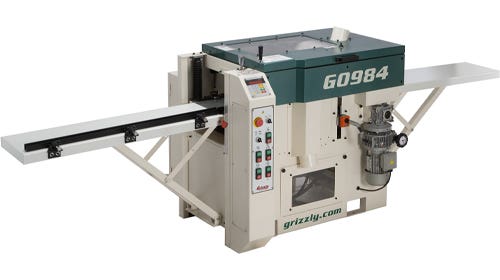 Grizzly Launches Four-Sided Planer/Molder