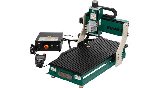 New Benchtop CNC from Grizzly Industrial