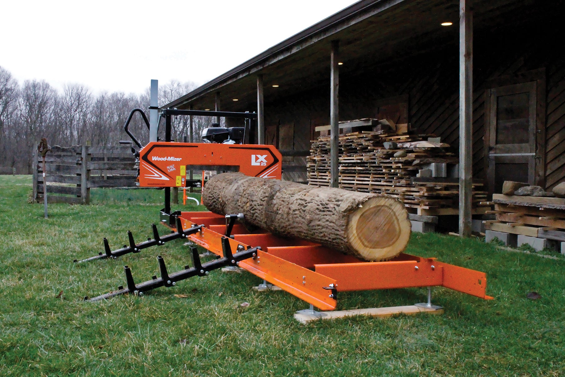 Wood-Mizer adds LX25 portable sawmill | Woodshop News Magazine Wood-Mizer adds LX25 portable sawmill | Woodshop News Magazine